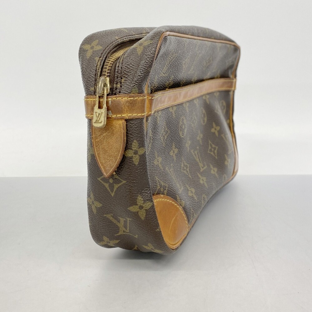 Louis Vuitton Monogram Compiegne 28 Clutch Bag M51845 Brown Men's - Picture 2 of 10